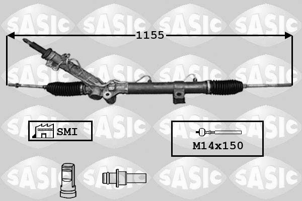 Przekładnia kierownicza SASIC 7006167