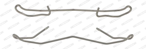 Zestaw akcesoriów, klocki hamulcowe FERODO FBA464