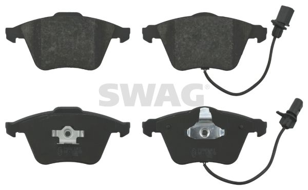 Zestaw klocków hamulcowych, hamulce tarczowe SWAG 30 91 6584