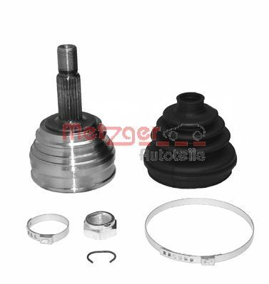 Zestaw przegubu, wał napędowy METZGER AUTOTEILE 7110001