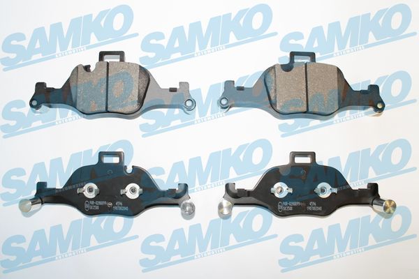 Sada brzdových destiček, kotoučová brzda SAMKO 5SP2040