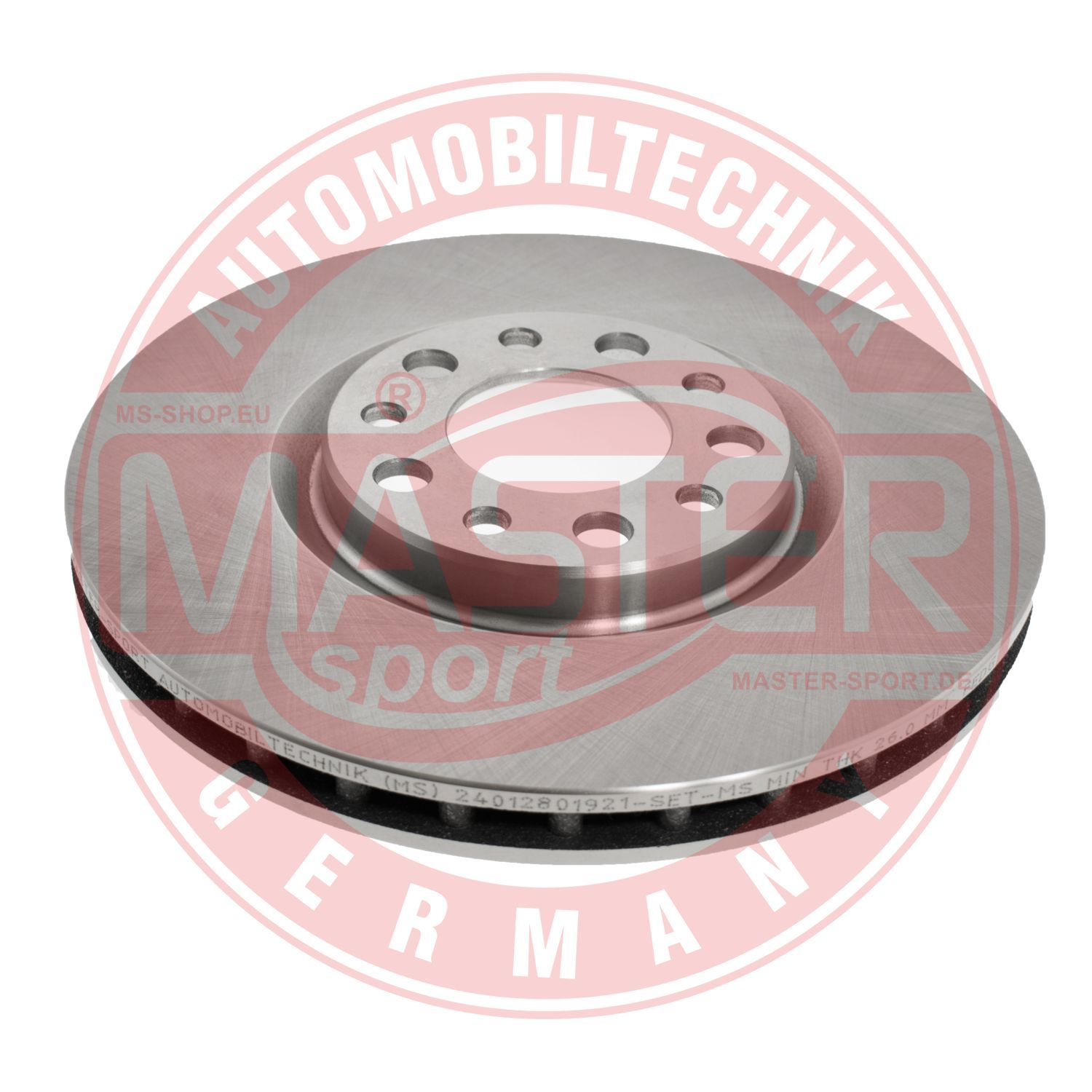 Tarcza hamulcowa MASTER-SPORT GERMANY 24012801921-PCS-MS