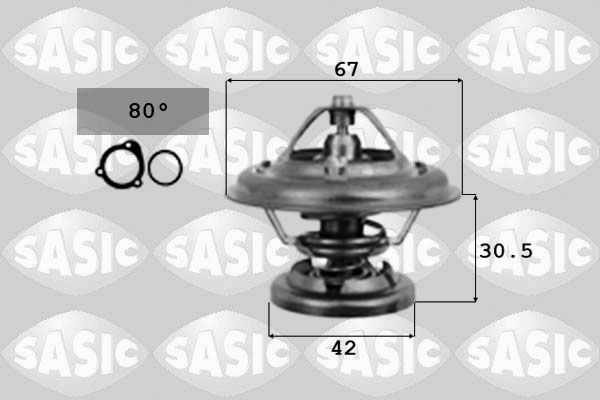 Termostat, środek chłodzący SASIC 9000369
