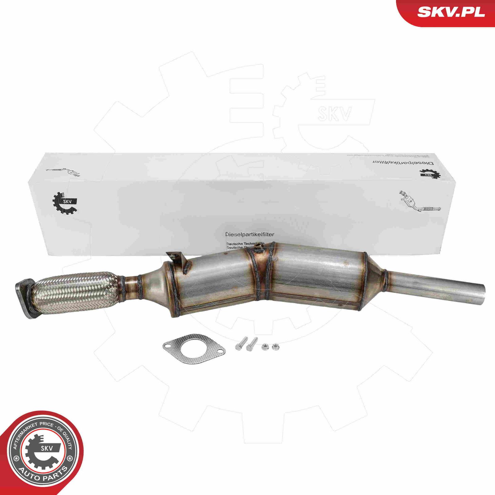 Сажевый / частичный фильтр, система выхлопа ОГ