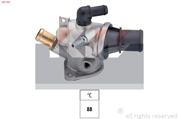 Termostat, środek chłodzący KW 580 189