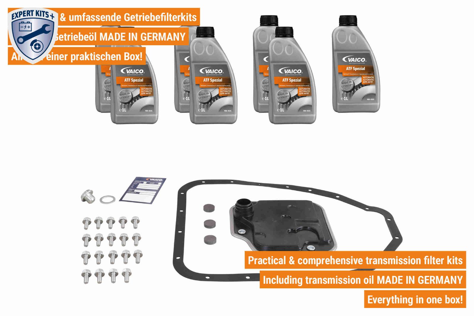 Kit pces, vidange d'huile de boîte de vitesses automatique