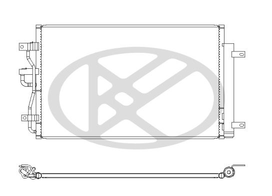 Condensator, climatizare KOYORAD CD310968