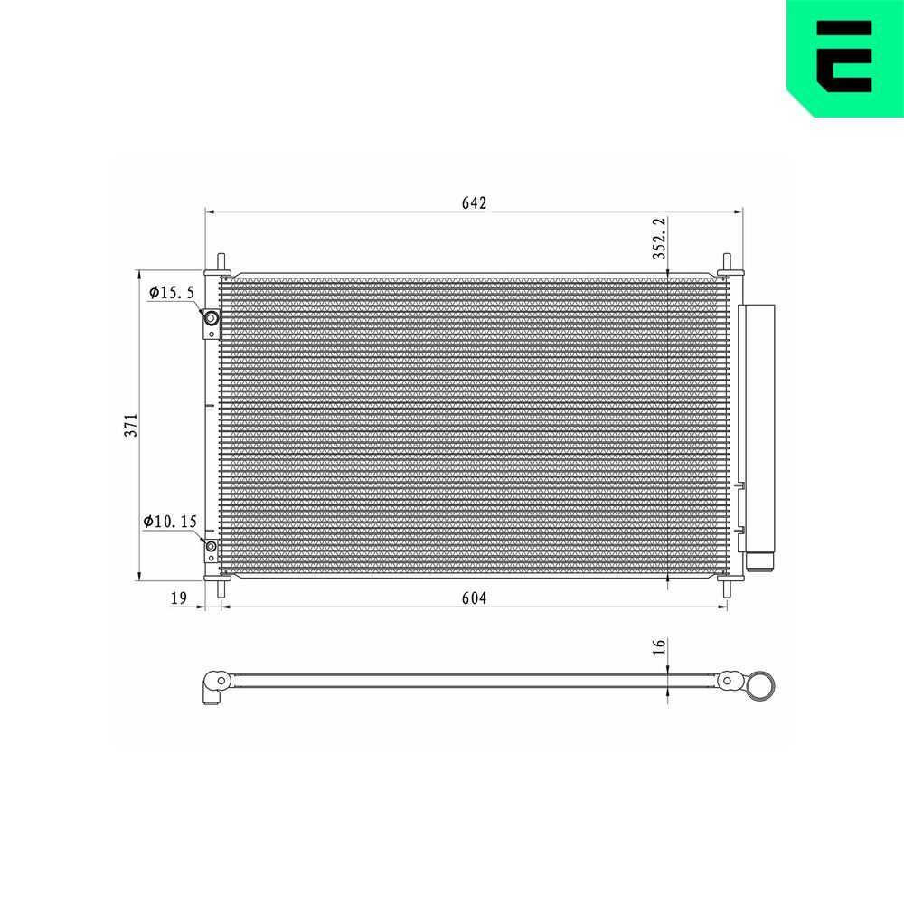 Condensator, climatizare ERA 667399
