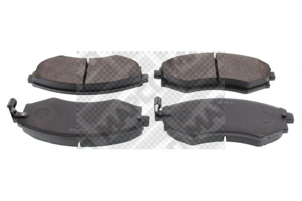 Zestaw klocków hamulcowych, hamulce tarczowe MAPCO 6346