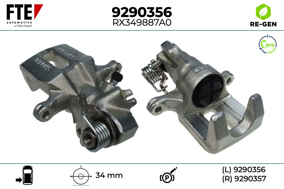 Etrier frana FTE 9290356