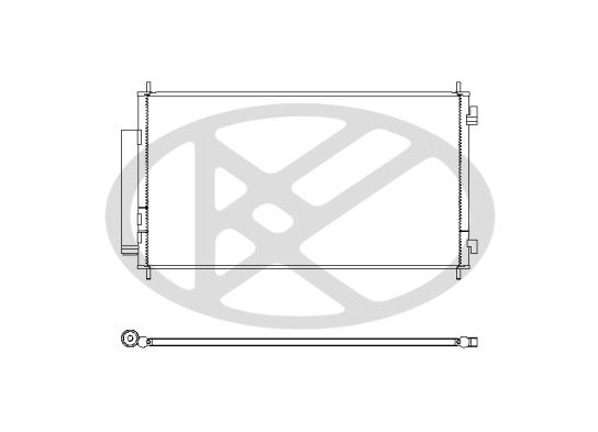 Condensator, climatizare KOYORAD CD080388M