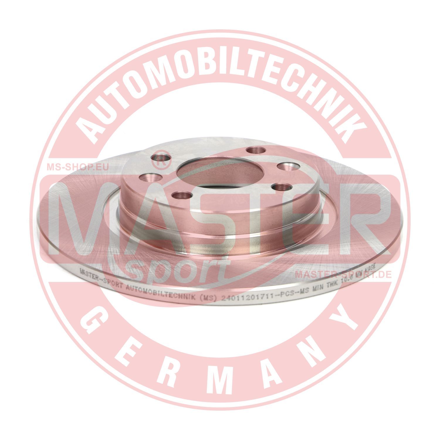 Tarcza hamulcowa MASTER-SPORT GERMANY 24011201711-PCS-MS