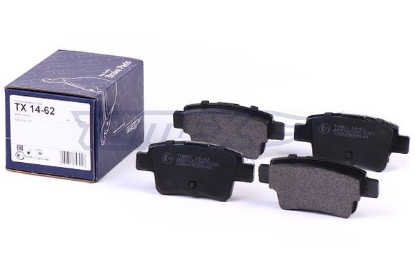 Levně Sada brzdových destiček, kotoučová brzda TOMEX Brakes 14-62