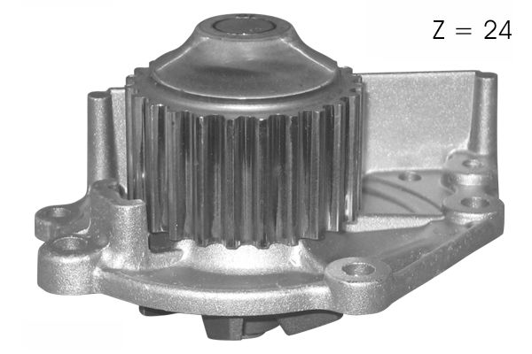 Pompe à eau, refroidissement du moteur