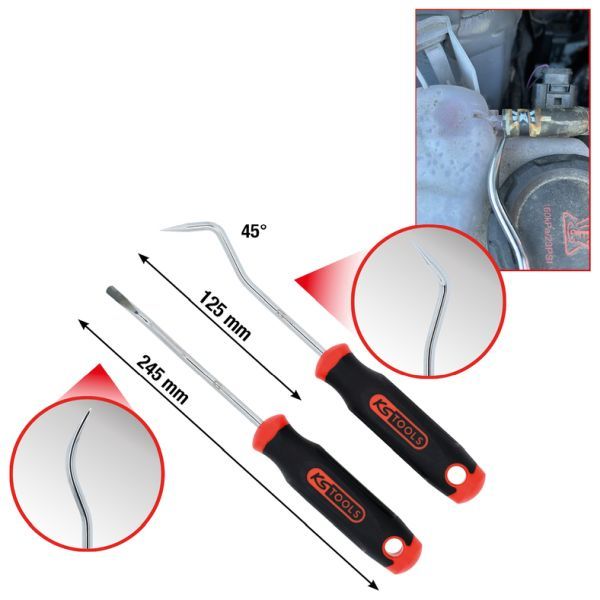 Set scule de desfacere, furtun KS TOOLS 150.2465