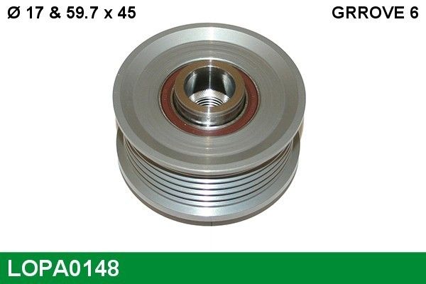 Alternator - sprzęgło jednokierunkowe LUCAS LOPA0148