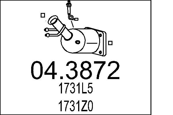 Katalizator MTS 04.3872