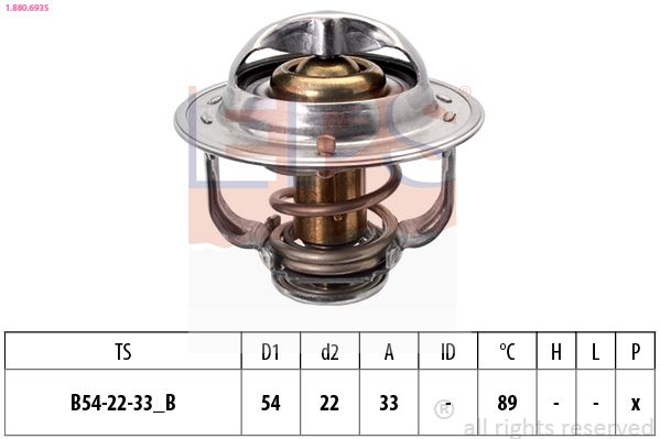 Termostat, środek chłodzący EPS 1.880.693S