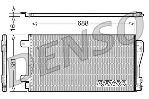 Skraplacz, klimatyzacja DENSO DCN23014