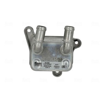 Radiator racire ulei, cutie de viteze automata NISSENS 91588