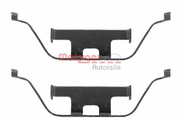 Set accesorii, placute frana METZGER 109-1201