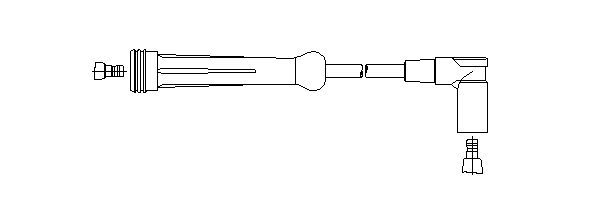 Przewód zapłonowy BREMI 649/70