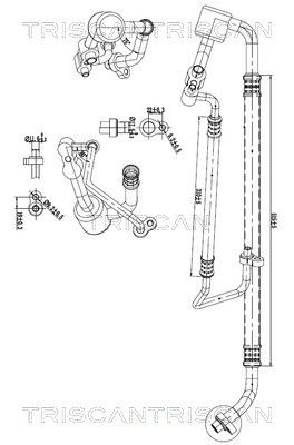 Трубопровод высокого / низкого давления, кондиционер