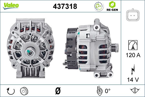 Alternator VALEO 437318