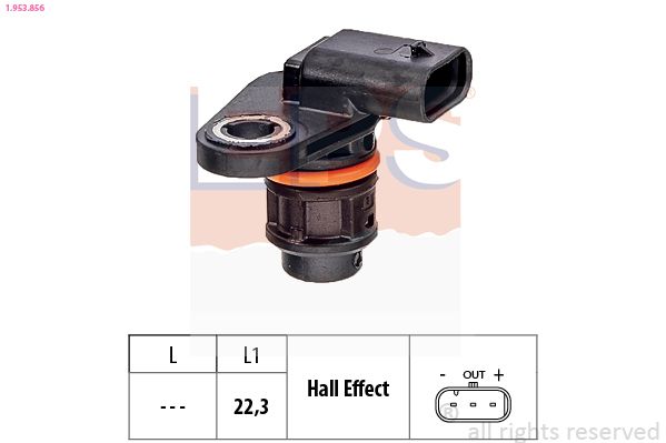 Czujnik, pozycja wałka rozrządu EPS 1.953.856