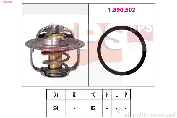 Termostat, chladivo EPS 1.880.800