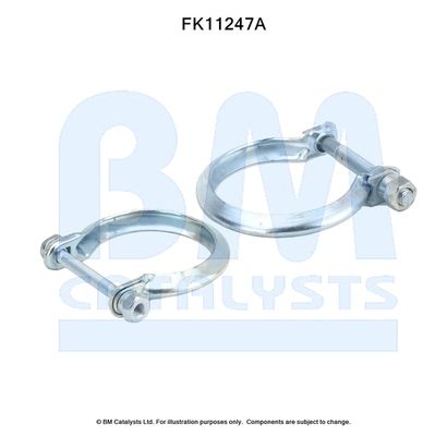 zestaw montażowy, filtr sadzy / filtr cząstek stałych BM CATALYSTS FK11247