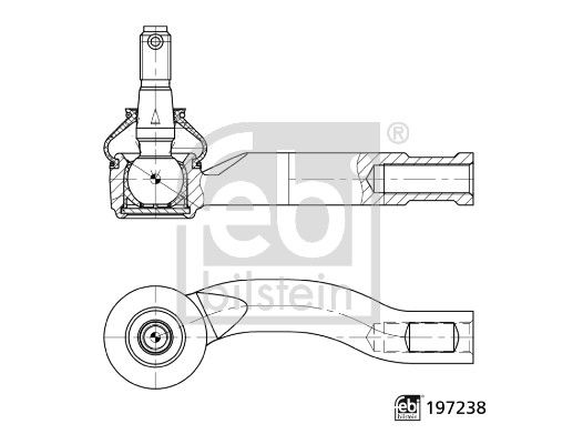 Cap de bara FEBI BILSTEIN 197238