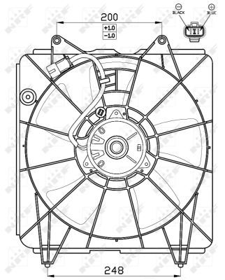 Ventilateur, refroidissement du moteur