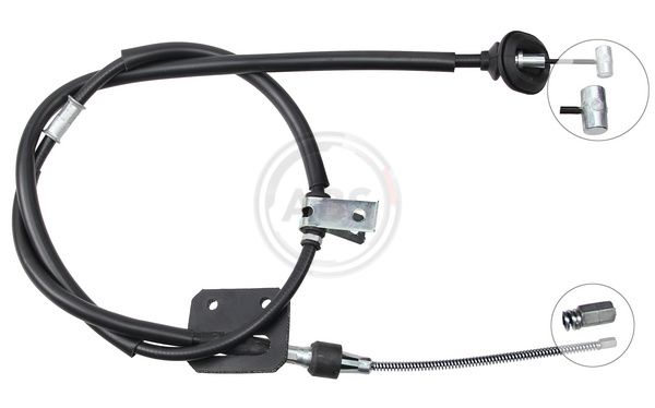 Tažné lanko, parkovací brzda A.B.S. K15917