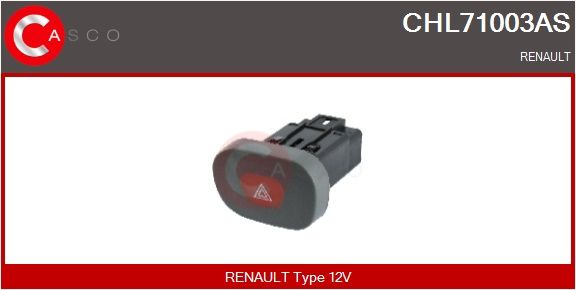 Levně Vypínač výstražných blikačů CASCO CHL71003AS