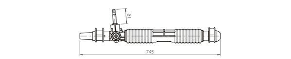 Řídicí mechanismus GENERAL RICAMBI OP4036