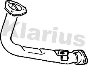 Rura wydechowa KLARIUS 110032