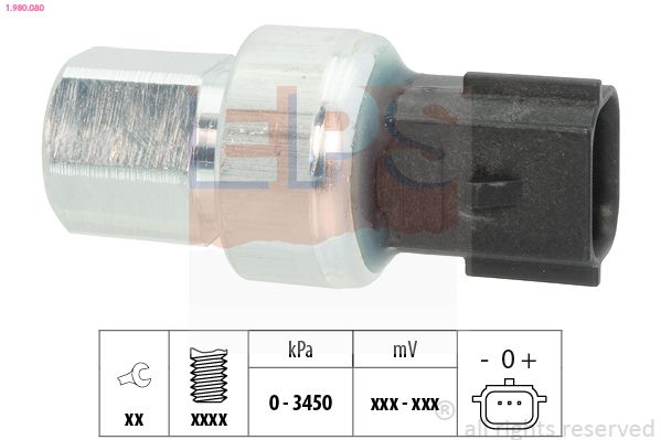 Przełącznik ciśnieniowy, klimatyzacja EPS 1.980.080