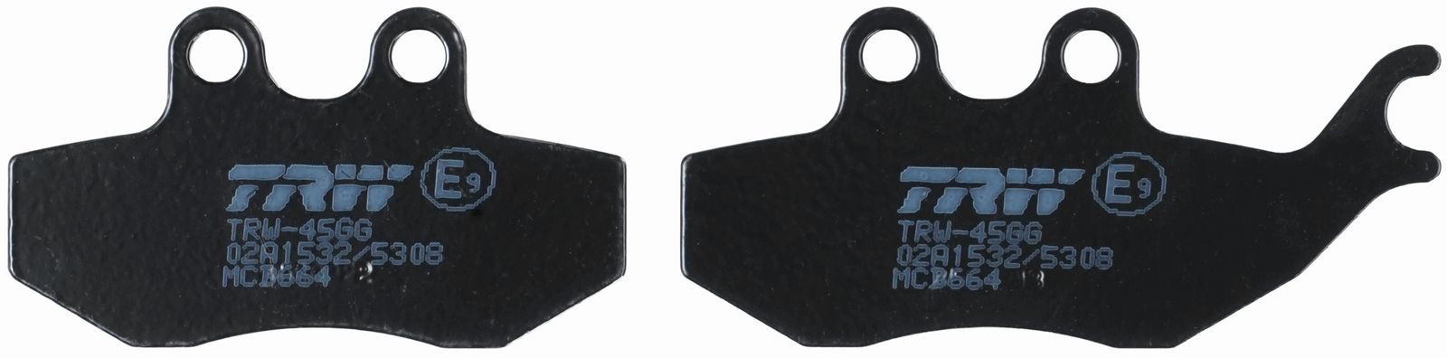 set placute frana,frana disc TRW Organic Allround MCB664