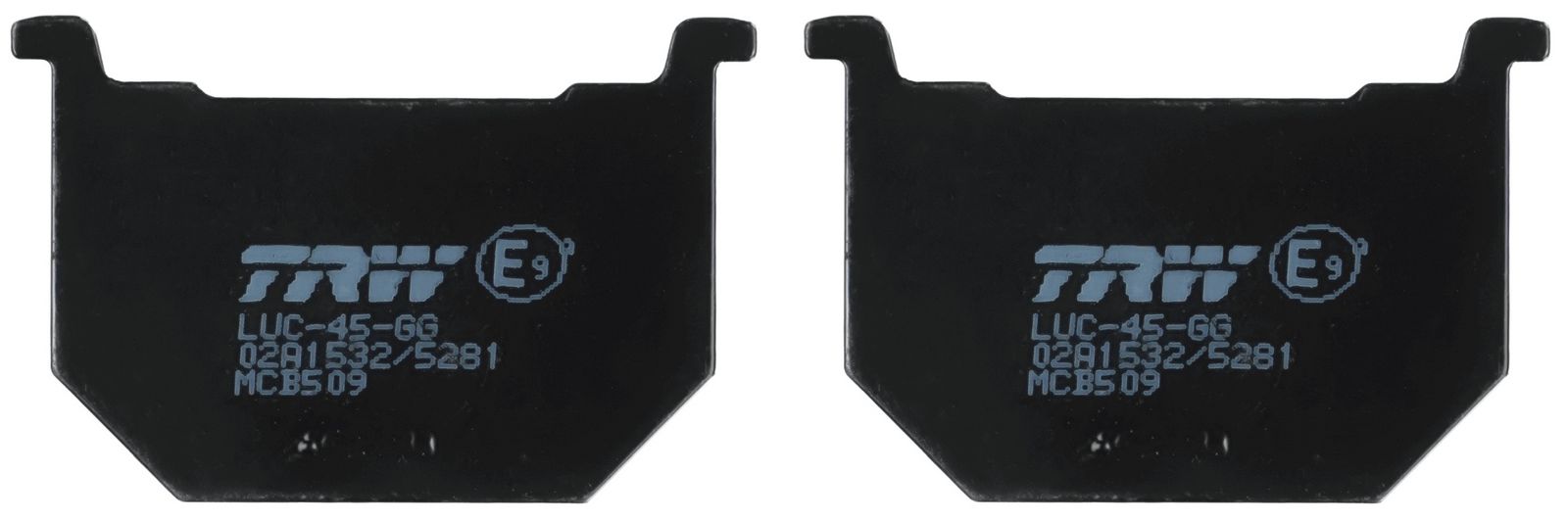 set placute frana,frana disc TRW Organic Allround MCB533