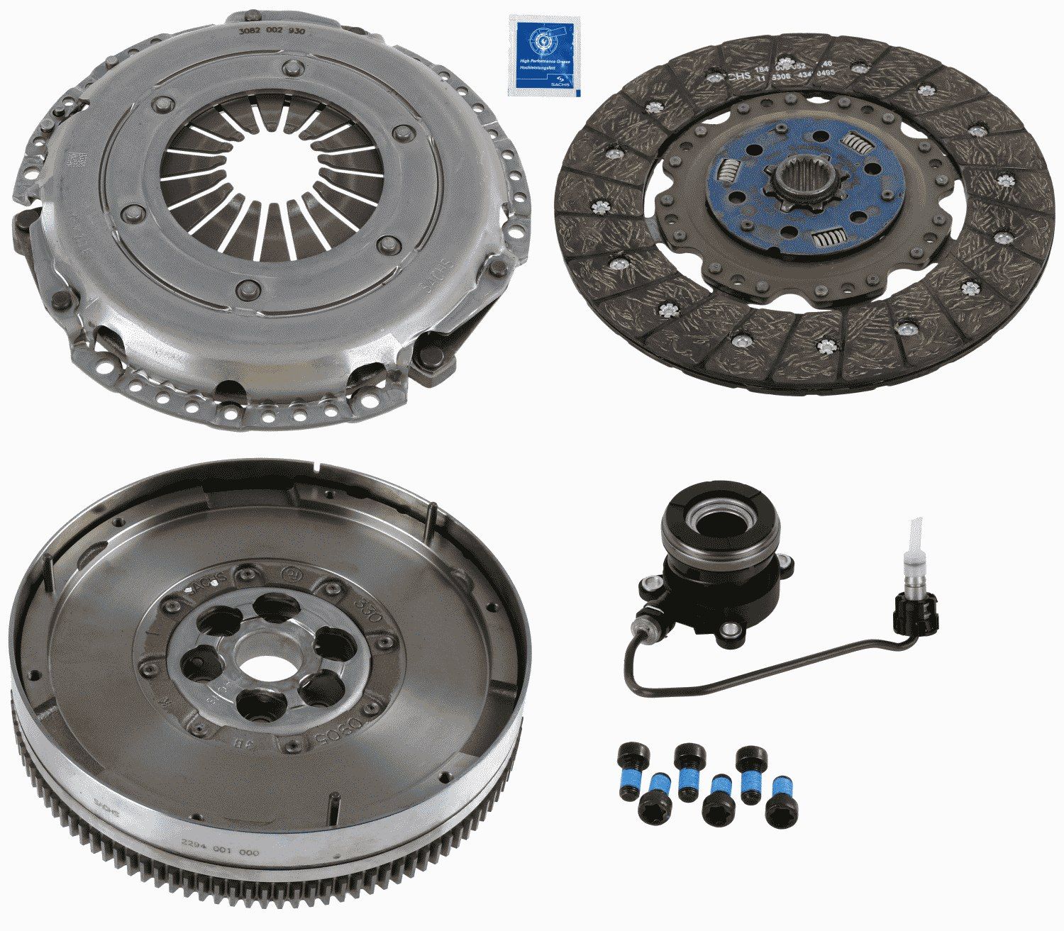 Set ambreiaj SACHS 2290 601 238