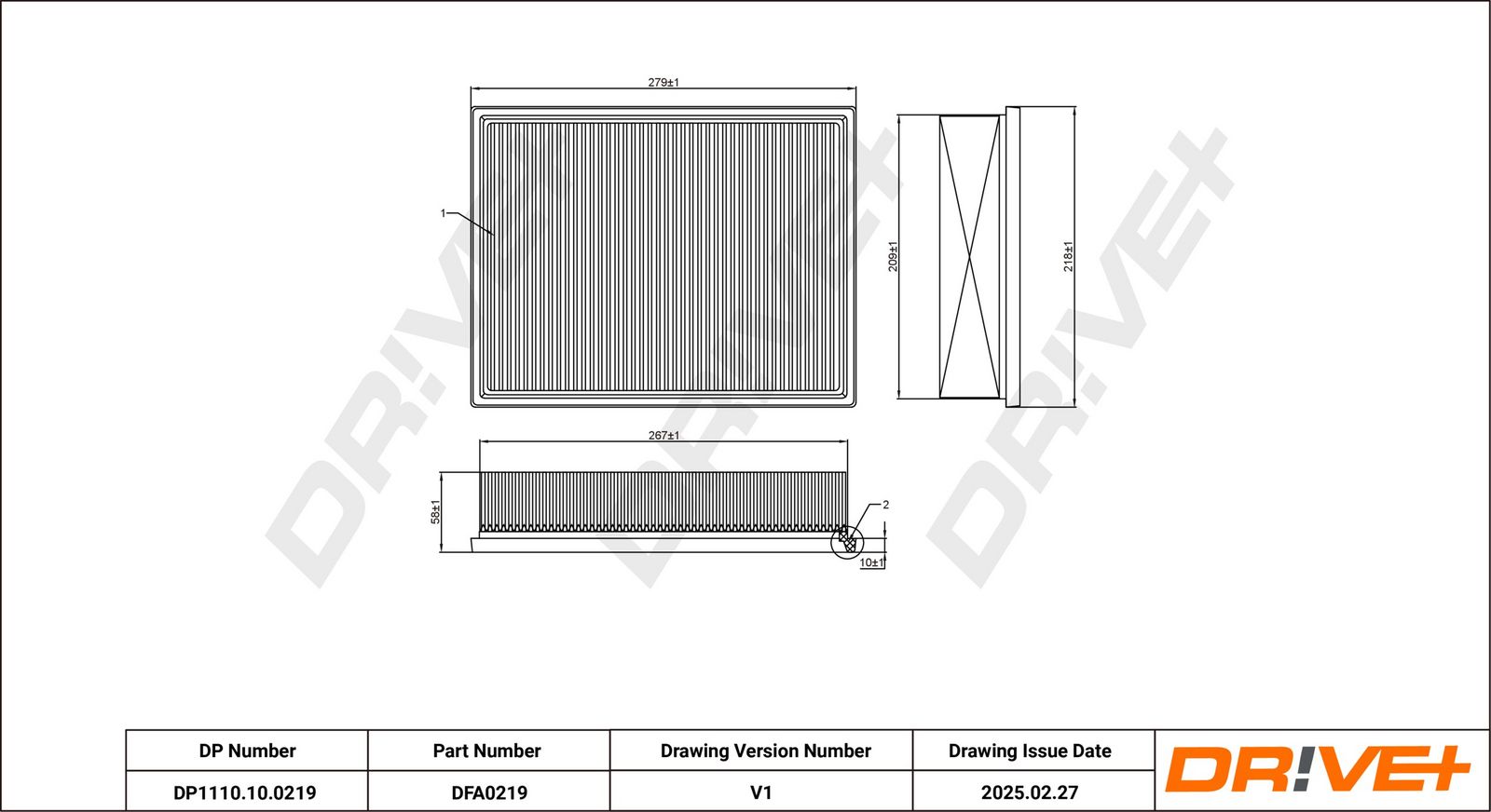 Воздушный фильтр