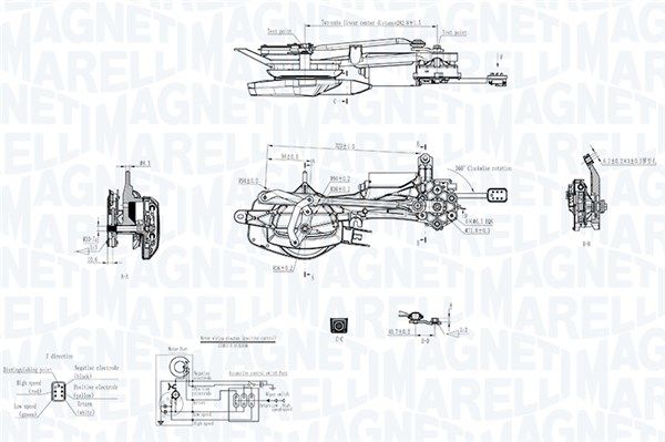 Czyszczenie szyb MAGNETI MARELLI 064351740010