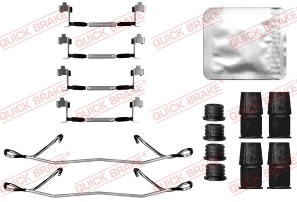 Set accesorii, placute frana QUICK BRAKE 109-0216