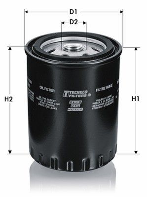 Filtr oleju TECNECO FILTERS OL466