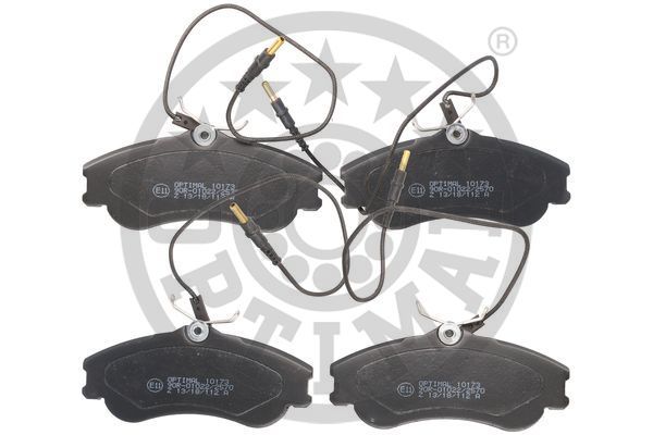 Zestaw klocków hamulcowych, hamulce tarczowe OPTIMAL BP-10173