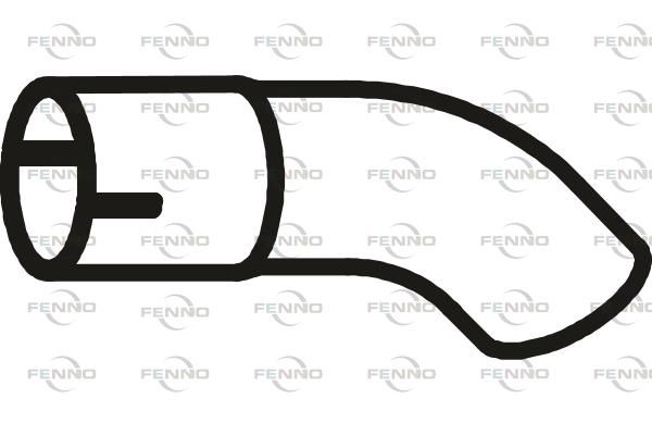 Rura wydechowa FENNO P23002