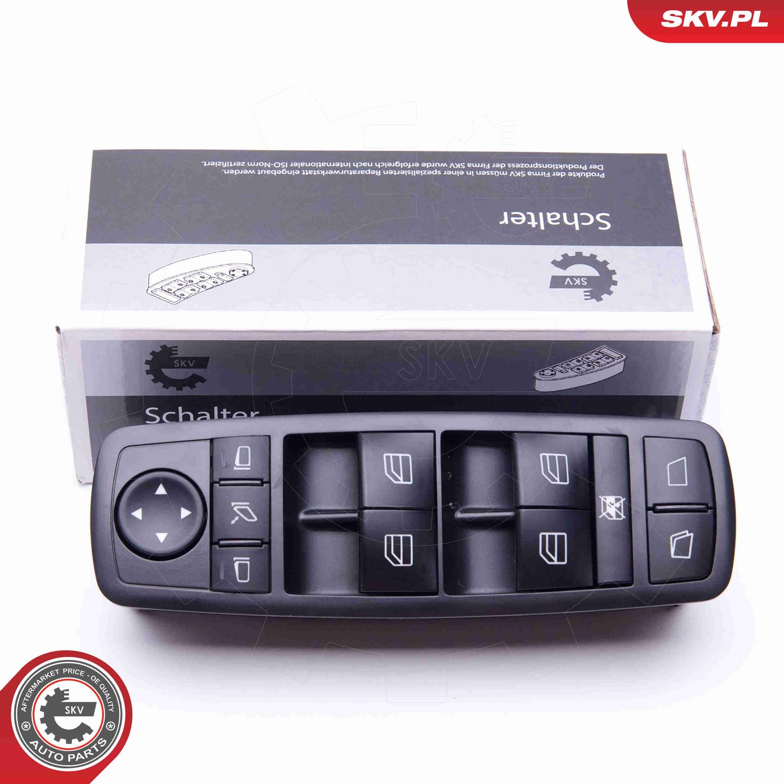 Выключатель, стеклолодъемник