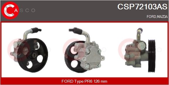 Hydraulické čerpadlo, řízení CASCO CSP72103AS