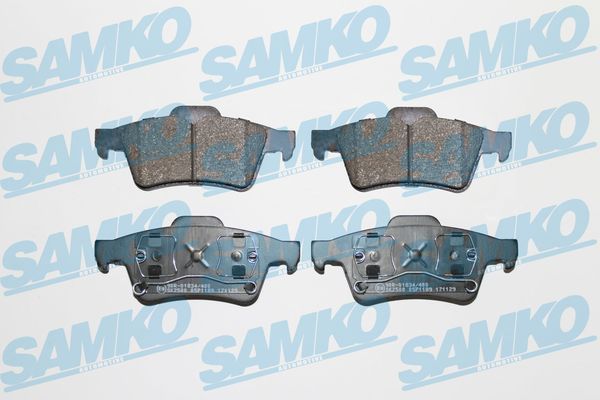 Sada brzdových destiček, kotoučová brzda SAMKO 5SP1189